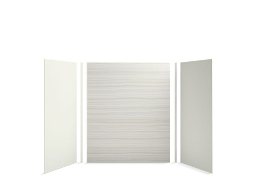 Choreograph® 60" x 36" x 72" shower wall kit, VeinCut Dune with Dune accents