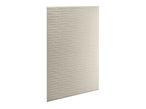 Choreograph® 60" x 96" wall panel, Brick texture, Sandbar