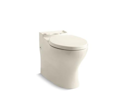 Persuade® Comfort Height® elongated bowl with skirted trapway, Almond
