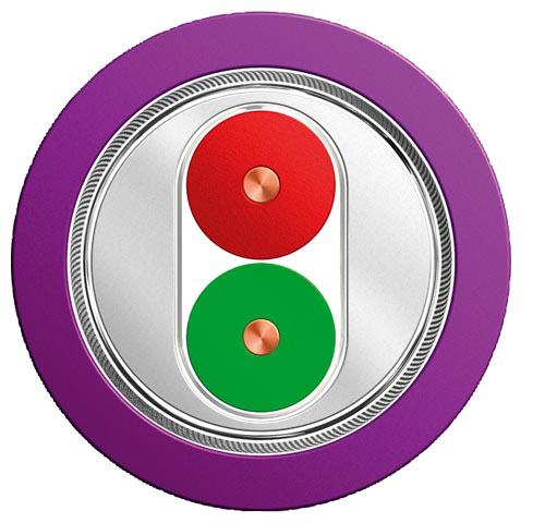 Product image for Siemens 6XV18300EH10 2-Wire 2-Core Red/Green PVC/Polythene Shielded Cable