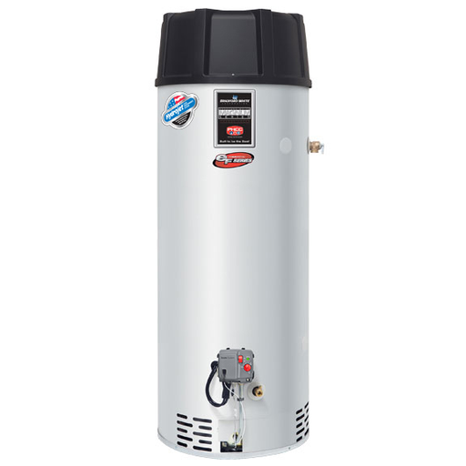 High Efficiency Condensing eF Series ® 50 Gallon Commercial Gas (Natural) Power Vent Water Heater, 3-Year Tank Warranty, 76000 BTU/Hr