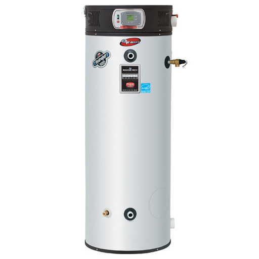 ENERGY STAR Certified High Efficiency Condensing Ultra Low NOx eF Series® 100 Gallon Commercial Gas (Natural) Water Heater, 3-Year Tank Warranty, 150000 BTU/Hr