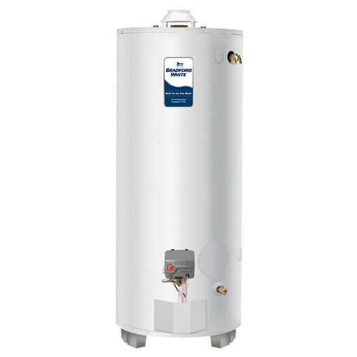 100 Gallon Light-Duty Commercial Gas (Natural) Atmospheric Vent Water Heater, 3-Year Tank Warranty, 80000 BTU/Hr