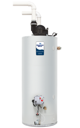 75 Gallon High Input Residential Gas (Natural) Power Direct Vent Water Heater, 6-Year Tank Warranty, 80000 BTU/Hr
