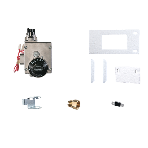 Gas Control Kit: Natural Gas, 160°F (75°C) Max Set Point, 2" Cavity