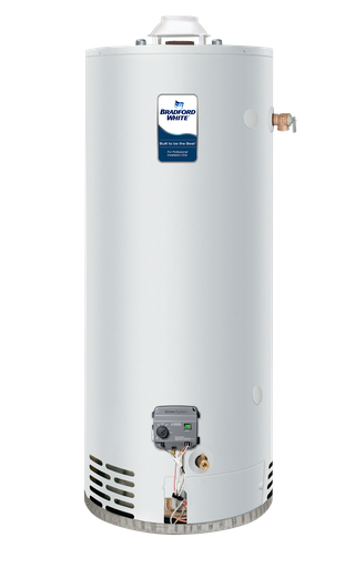 75 Gallon Light-Duty Commercial Gas (Liquid Propane) Atmospheric Vent Water Heater, 3-Year Tank Warranty, 76000 BTU/Hr