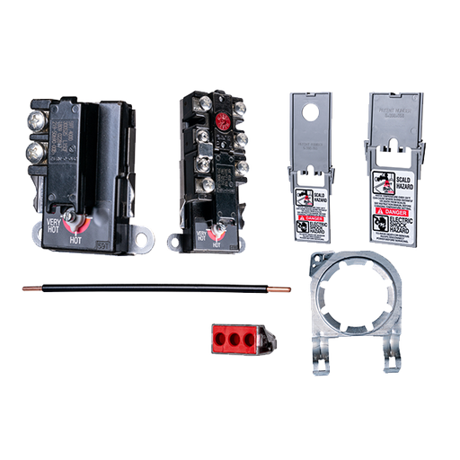 Electric Thermostat: Surface Mount (Upper and Lower), 150°F (65°C) Max Set Point