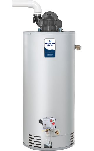 TTW® Defender Safety System®, 50 Gallon Tall Residential Gas (Natural) Power Vent Water Heater, 6-Year Tank Warranty, 40000 BTU/Hr