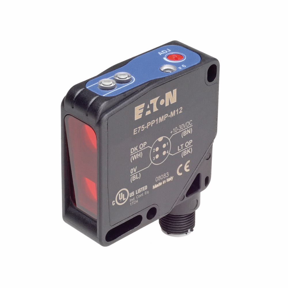 Product image for ETN E75-PP1MP-M12 PHOTO SENSOR,ADJ