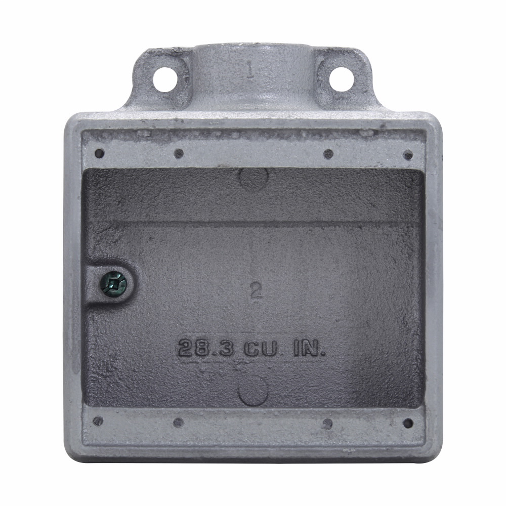 Crouse-Hinds Series FS12 SA 1/2 Inch 2-Gang Copper Free Aluminum Type FS Conduit Device Box Crouse-Hinds Series FS12 SA 1/2 Inch 2-Gang Copper Free Aluminum Type FS Conduit Device Box