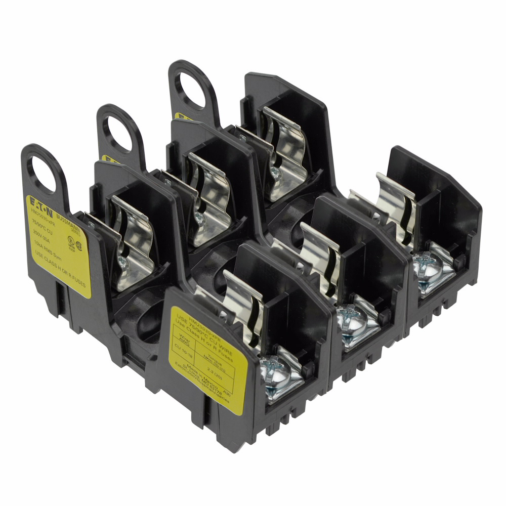 Product image for BUSS HM25030-3PR Fuse Block, Class