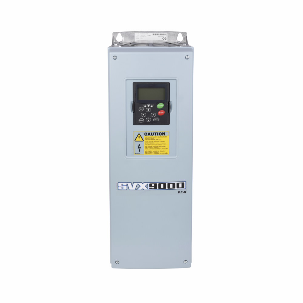 Product image for Cutler-Hammer SVX030A1-2A1N1 SVX adjustable frequency drive, 30HP, NEMA Type 1/IP21, 230V, FR7, Three-phase, EMC H, Standard Software, A/N keypad, No brake chopper, Standard boards