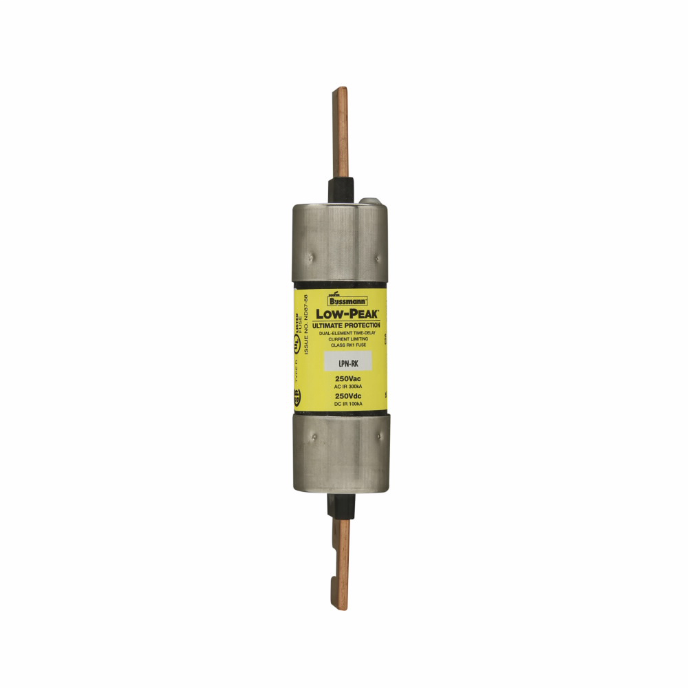 Bussmann Series LPN-RK-100SP Low Peak Dual Element Fuse Bussmann Series LPN-RK-100SP Low Peak Dual Element Fuse