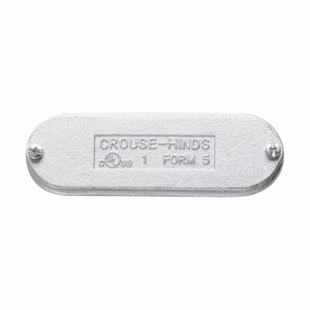 Crouse-Hinds Series K350CM 4 Inch Cast Aluminum Form5 Conduit Blank Cover Crouse-Hinds Series K350CM 4 Inch Cast Aluminum Form5 Conduit Blank Cover
