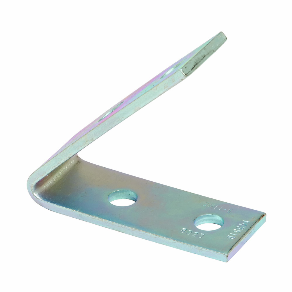 B-Line Series B368ZN Zinc Plated 4-Hole 45 Degrees Closed Angle B-Line Series B368ZN Zinc Plated 4-Hole 45 Degrees Closed Angle