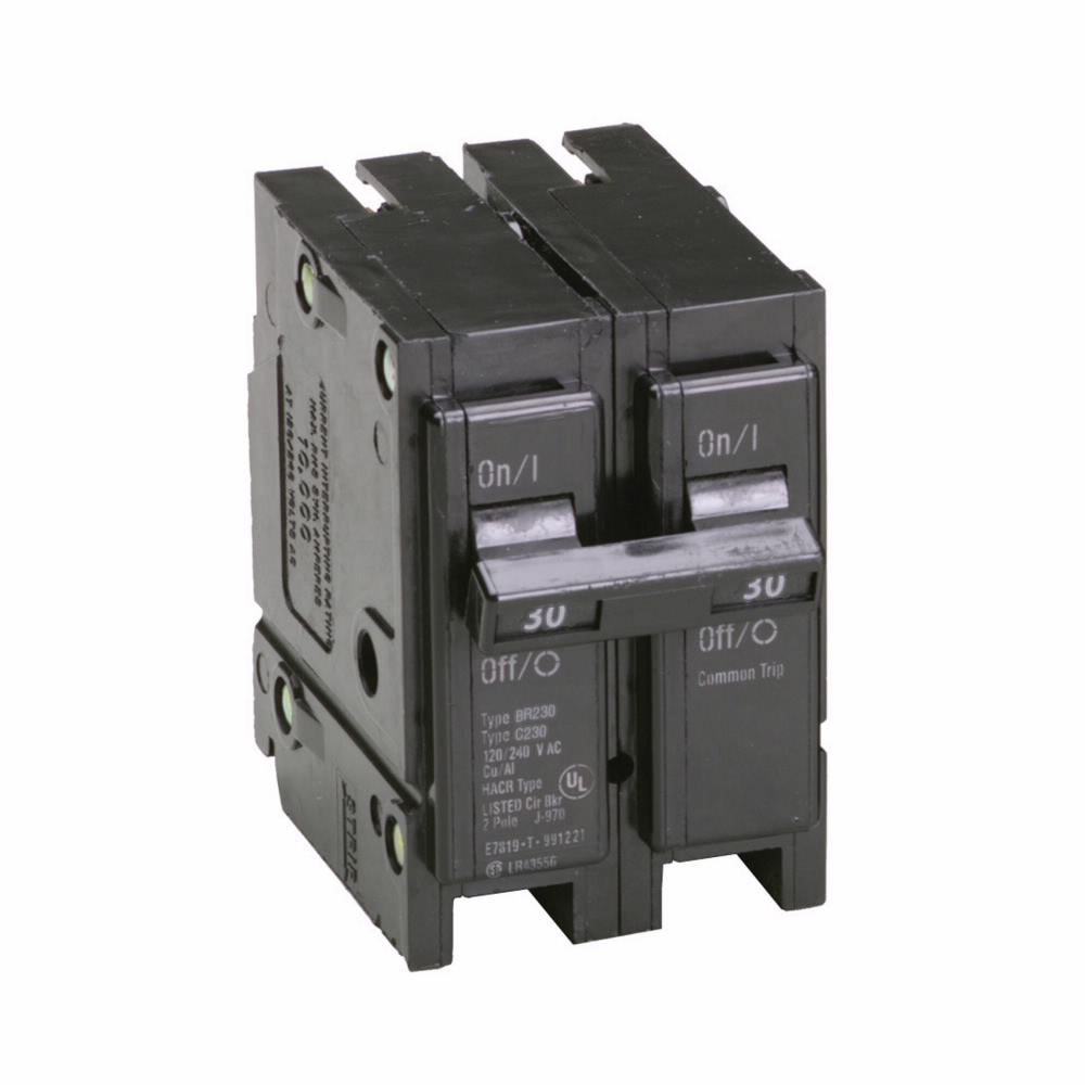 Eaton Electrical BR230 1 Inch Type BR Plug-On Circuit Breaker Eaton Electrical BR230 1 Inch Type BR Plug-On Circuit Breaker