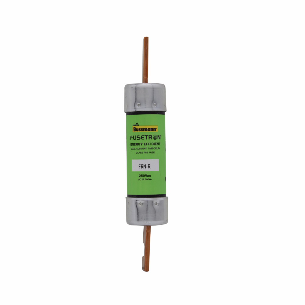 Bussmann Series FRN-R-100 Class RK5 Fusetron Dual Element Time Delay Power Fuse Bussmann Series FRN-R-100 Class RK5 Fusetron Dual Element Time Delay Power Fuse