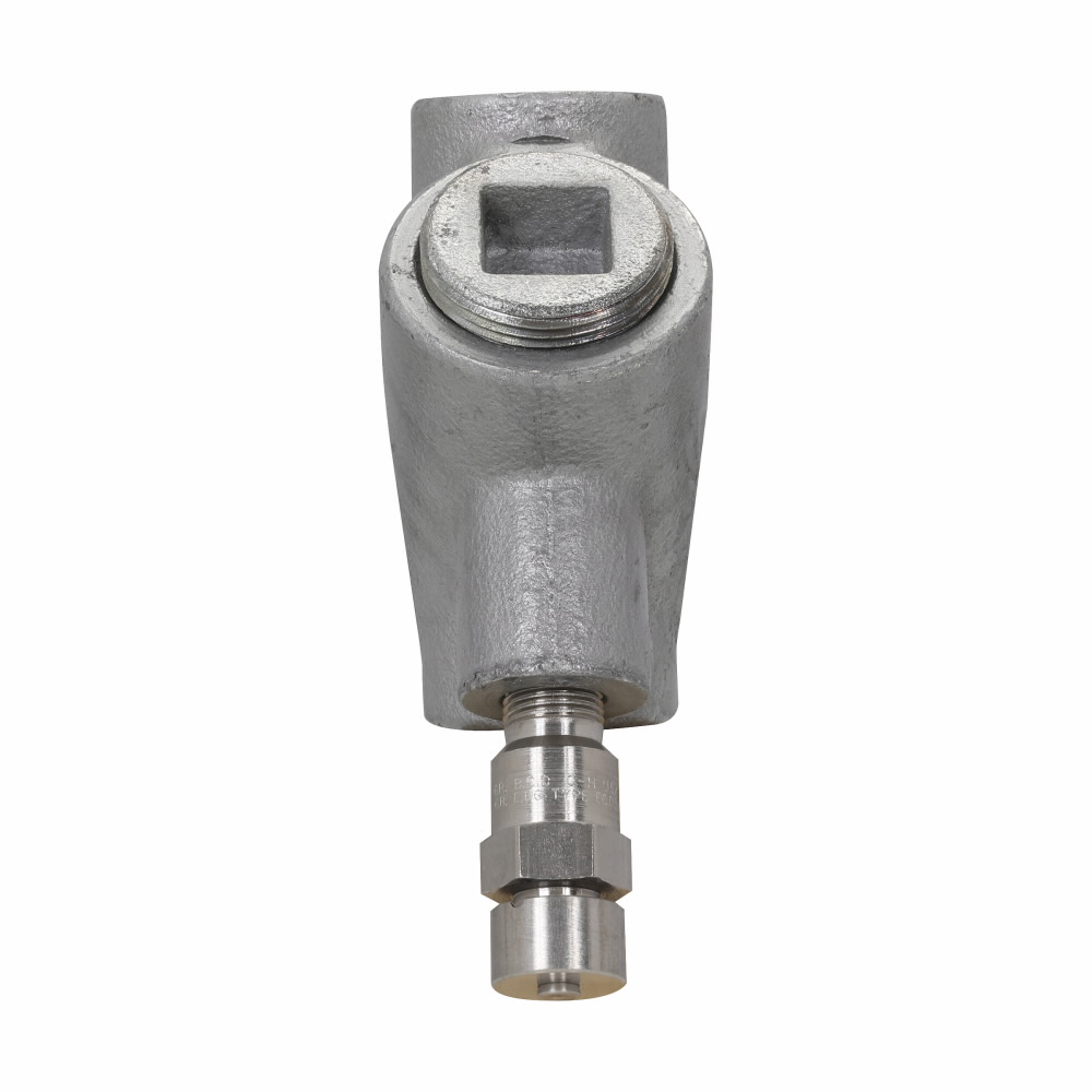 Crouse-Hinds Series EYDX8 SA 3 Inch Female Hub Copper Free Aluminum Expanded Fill Conduit Drain Seal Crouse-Hinds Series EYDX8 SA 3 Inch Female Hub Copper Free Aluminum Expanded Fill Conduit Drain Seal
