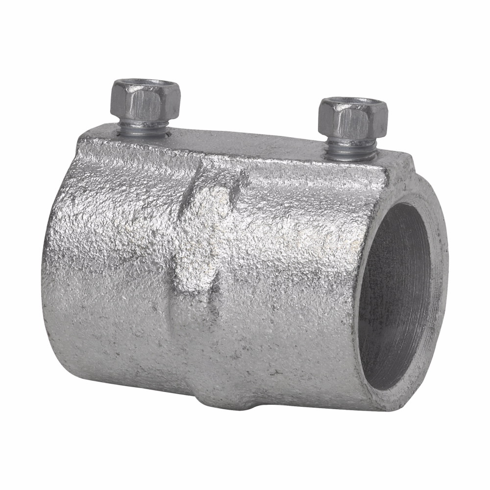 Crouse-Hinds Series 160 1/2 Inch Malleable Iron Set Screw Rigid Conduit Coupling Crouse-Hinds Series 160 1/2 Inch Malleable Iron Set Screw Rigid Conduit Coupling