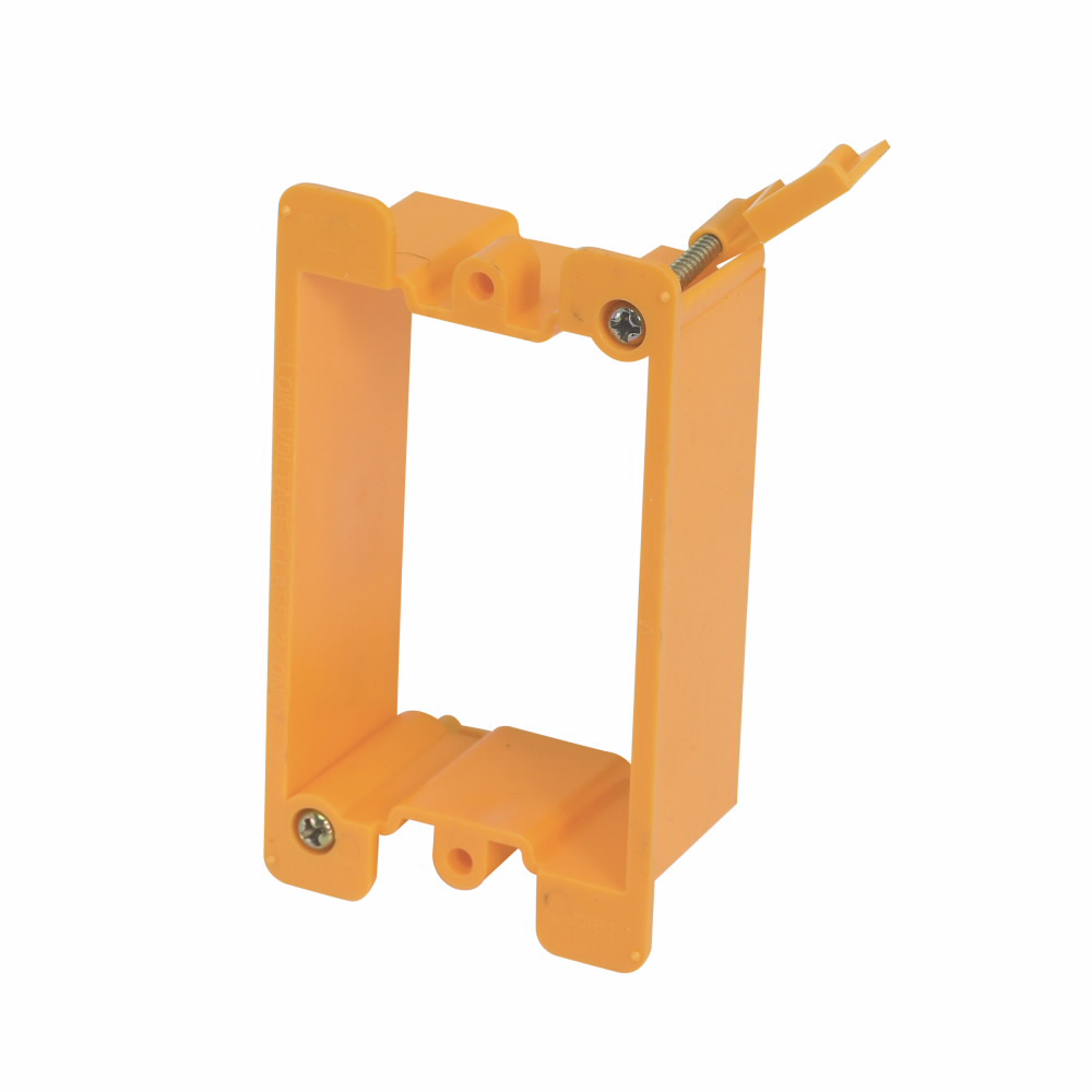 B-Line Series BB10P Plastic Cover Plate Single-Gang Mounting Bracket B-Line Series BB10P Plastic Cover Plate Single-Gang Mounting Bracket
