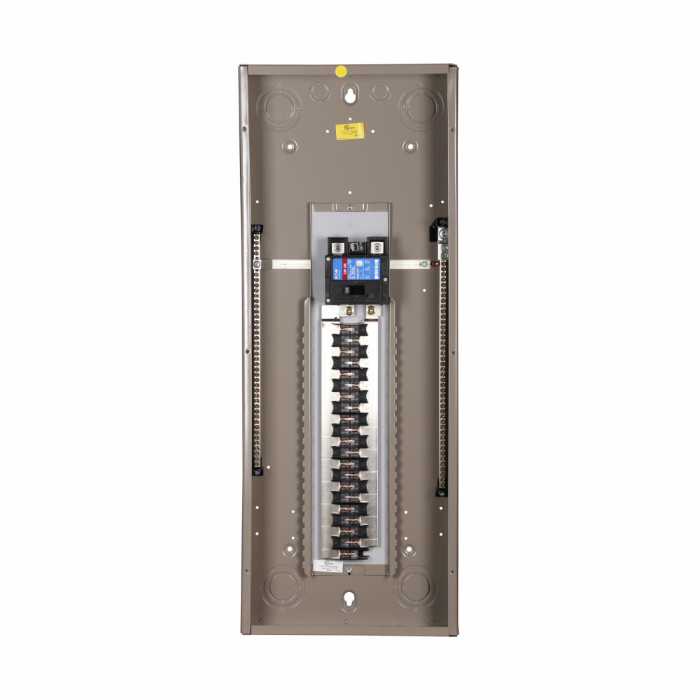 Eaton Electrical CH42B225R 120/240 VAC 225 Amp 1-Phase 3-Wire 3/4 Inch Main Breaker Load Center Eaton Electrical CH42B225R 120/240 VAC 225 Amp 1-Phase 3-Wire 3/4 Inch Main Breaker Load Center