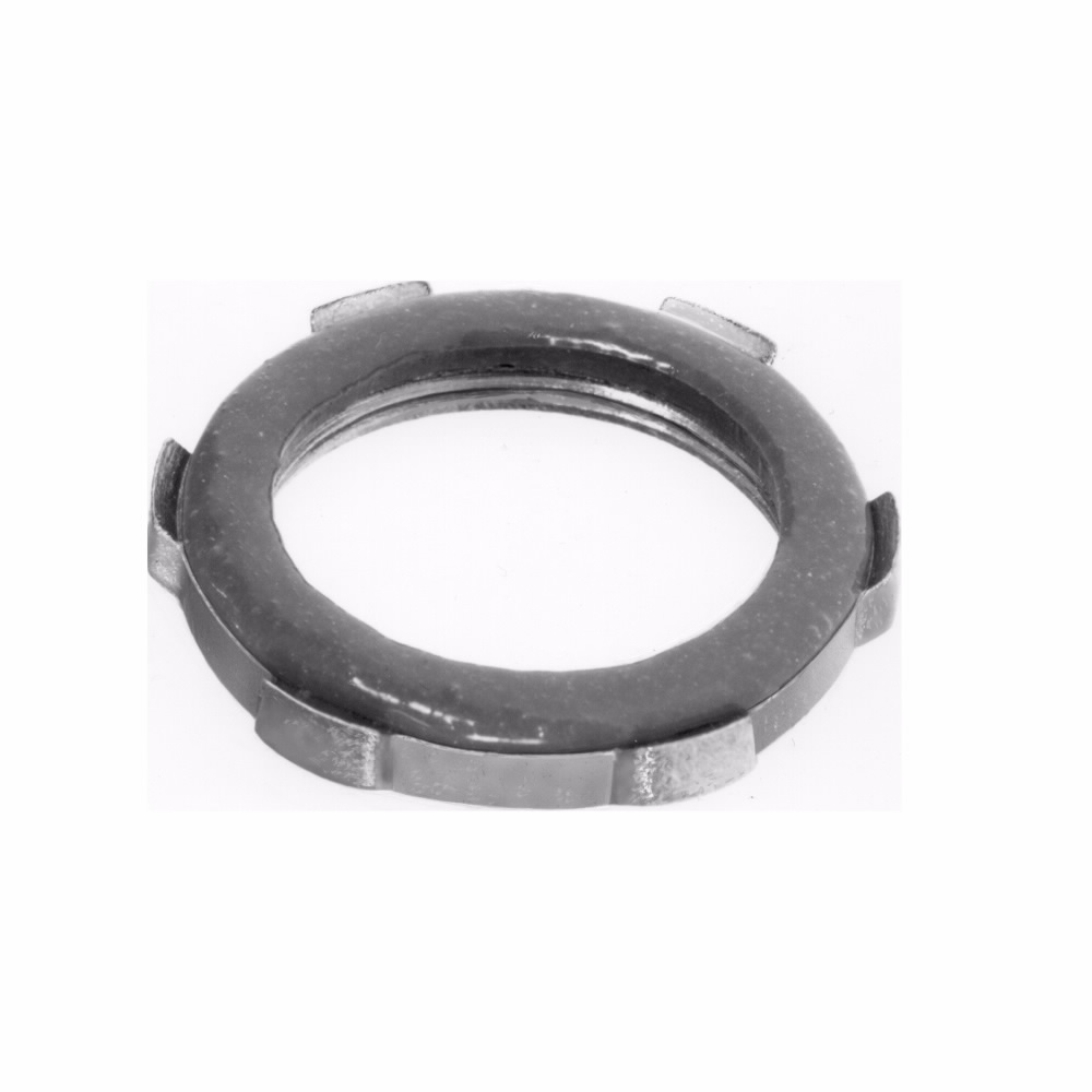 CrouseHinds Series SL6 2 Inch Steel Rigid Conduit Sealing Locknut
