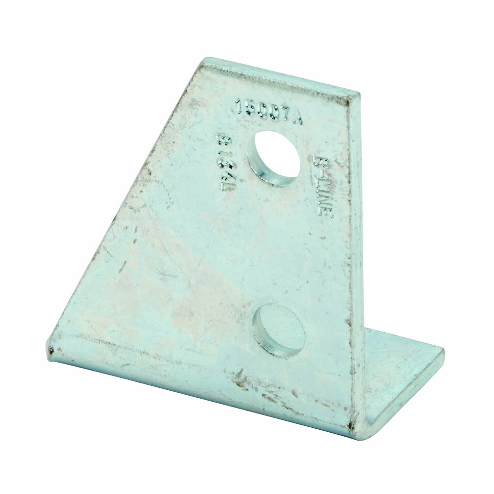 B-Line Series B134LZN 4-Hole Zinc Plated Left Hand Corner Gusset B-Line Series B134LZN 4-Hole Zinc Plated Left Hand Corner Gusset