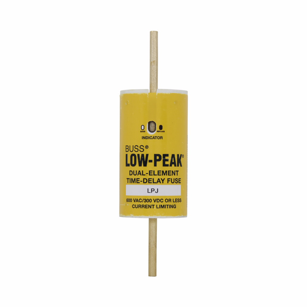 Bussmann Series LPJ-110SPI 110 Amp 600 VAC 300 VDC Class J Dual Element Time Delay Fuse Bussmann Series LPJ-110SPI 110 Amp 600 VAC 300 VDC Class J Dual Element Time Delay Fuse