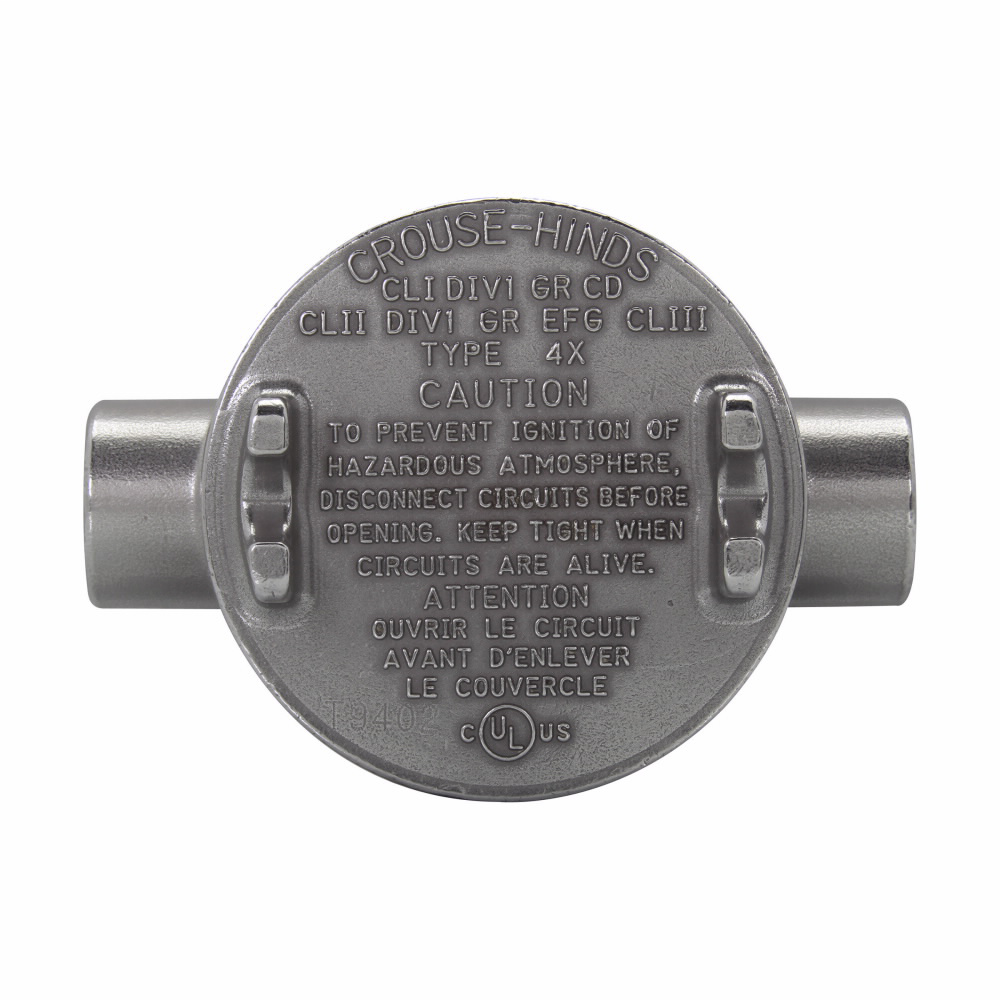 Product image for CRSH GUAC26 SS 3/4 OUTL BX 3-1/8 CV