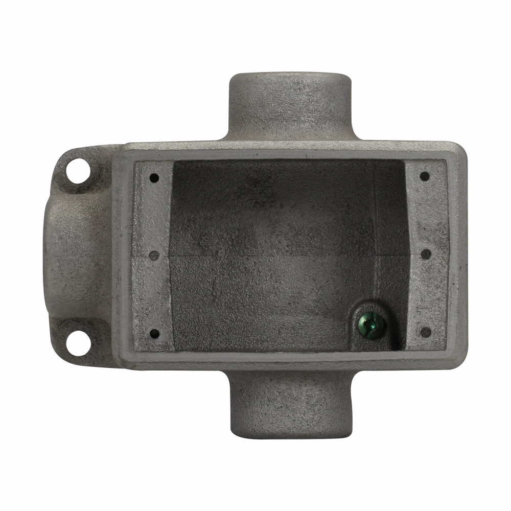 Crouse-Hinds Series FST2 3/4 Inch 1-Gang Iron Alloy Type FST Feed-Through Conduit Device Box Crouse-Hinds Series FST2 3/4 Inch 1-Gang Iron Alloy Type FST Feed-Through Conduit Device Box