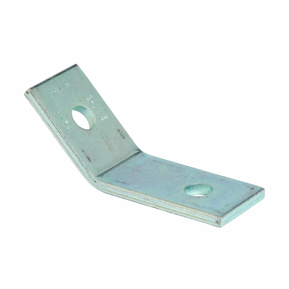 B-Line Series B154ZN Zinc Plated 2-Hole Open Angle B-Line Series B154ZN Zinc Plated 2-Hole Open Angle