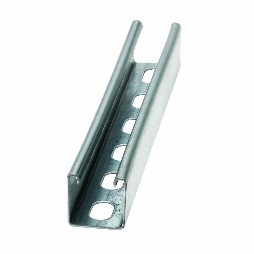 B-Line Series B24SH-120AL 1-5/8 Inch x 1-5/8 Inch 14 Gauge Channel B-Line Series B24SH-120AL 1-5/8 Inch x 1-5/8 Inch 14 Gauge Channel