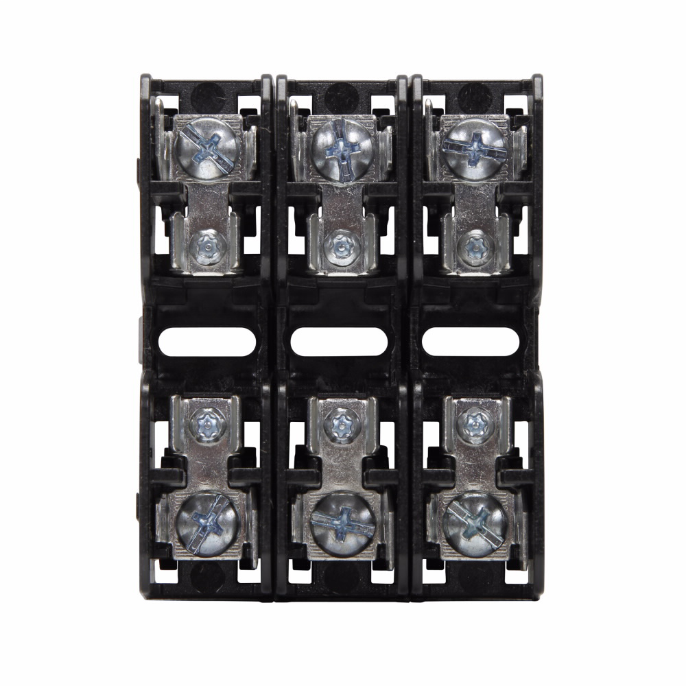 Product image for Eaton Bussmann BMM603-3SQ Midget Fuse Block with Screw and Quick Connect