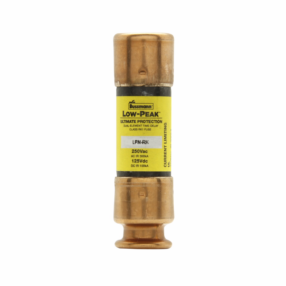 Bussmann Series LPN-RK-6SP Low Peak Dual Element Fuse Bussmann Series LPN-RK-6SP Low Peak Dual Element Fuse