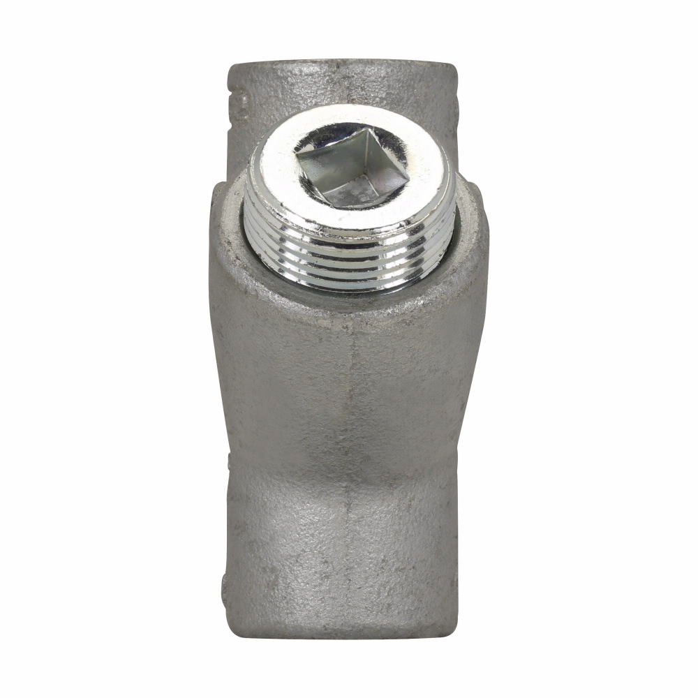 Crouse-Hinds Series EYS1 1/2 Inch Female Hub Electrogalvanized Ductile/Iron Alloy Conduit Sealing Crouse-Hinds Series EYS1 1/2 Inch Female Hub Electrogalvanized Ductile/Iron Alloy Conduit Sealing