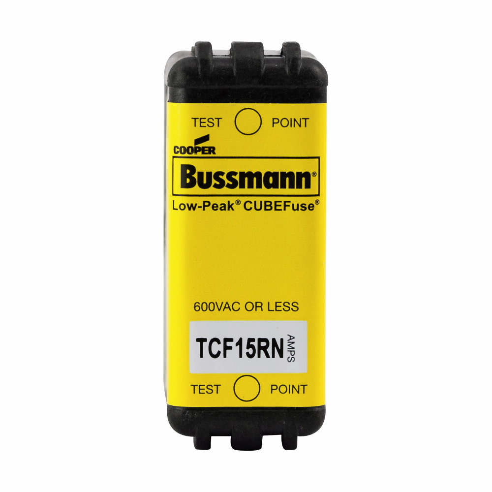 Bussmann Series TCF15RN 15 Amp Cubefuse Bussmann Series TCF15RN 15 Amp Cubefuse