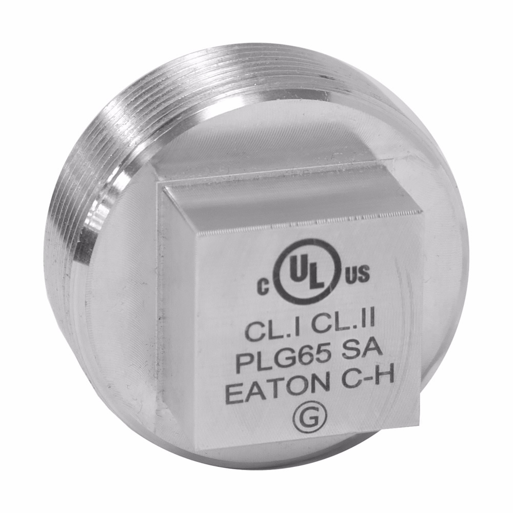 Crouse-Hinds Series PLG45 1-1/4 Inch Steel Square Head Conduit Plug Crouse-Hinds Series PLG45 1-1/4 Inch Steel Square Head Conduit Plug
