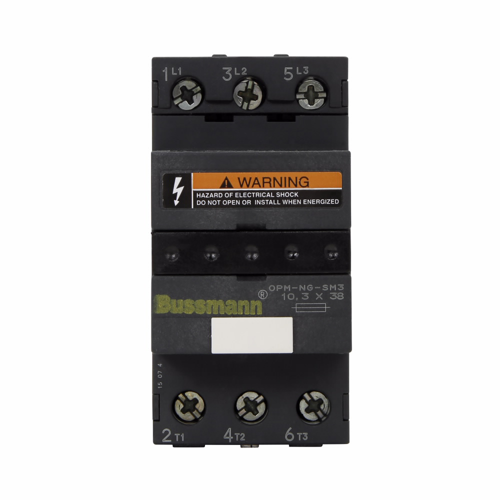 BUSS OPM-NG-SM3 45MM 3 PHASE FUSE H BUSS OPM-NG-SM3 45MM 3 PHASE FUSE H