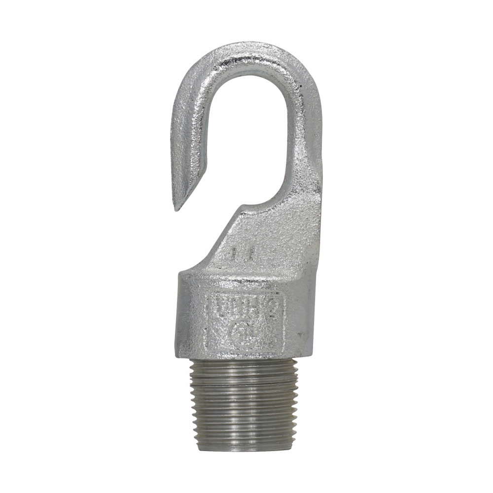 Product image for Crouse-Hinds Series UNH26 3/4 Inch Malleable Iron Male Flexible Luminaire Hanger