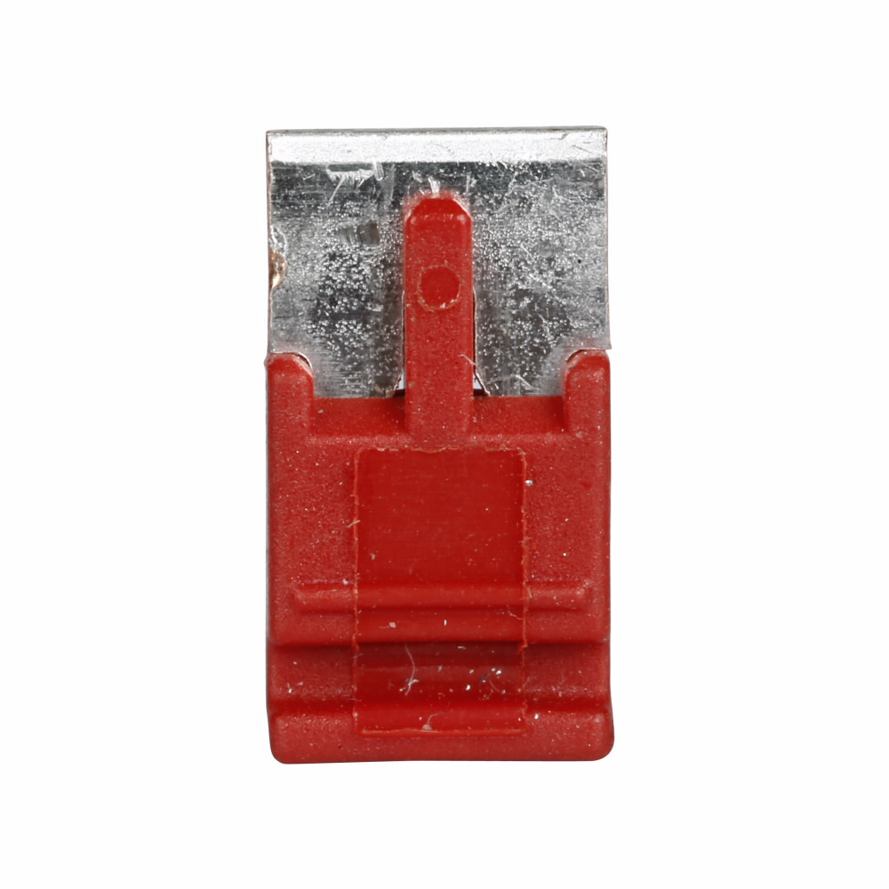 Product image for Cutler-Hammer XRAFBST2RD 2-Position Snap-In Jumper, XR Series, Red