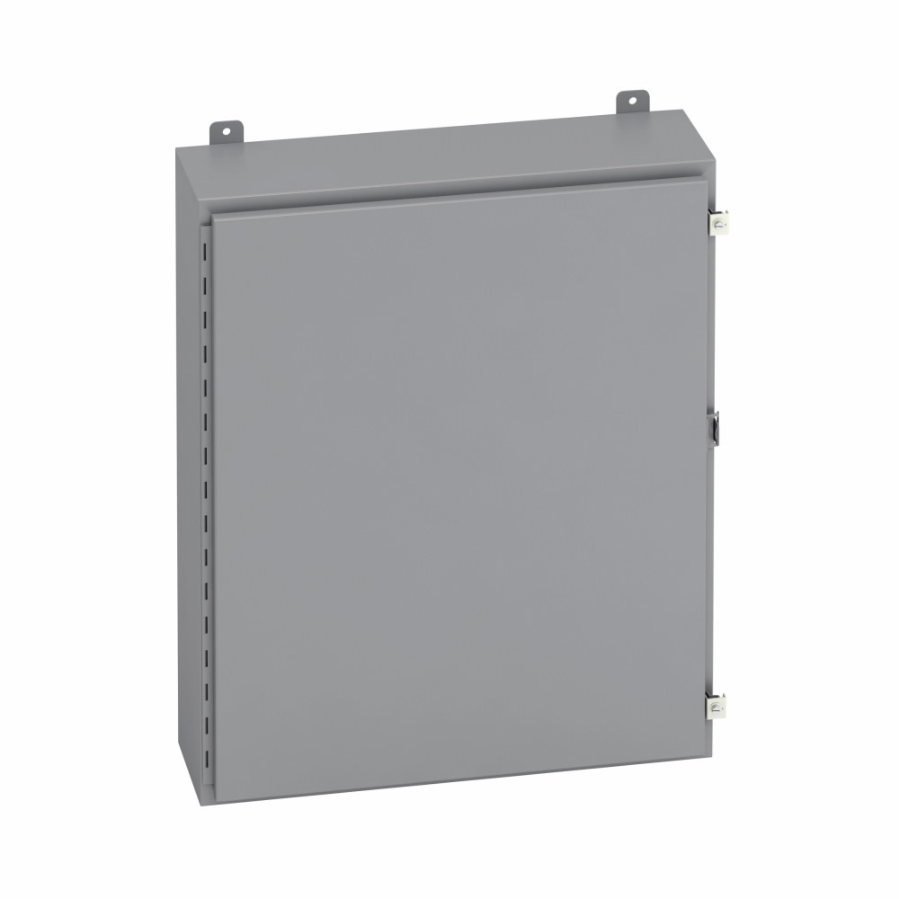 B-Line Series 20126-12 12 x 6 x 20 Inch 16 Gauge Steel NEMA 12 1-Door Panel Enclosure B-Line Series 20126-12 12 x 6 x 20 Inch 16 Gauge Steel NEMA 12 1-Door Panel Enclosure