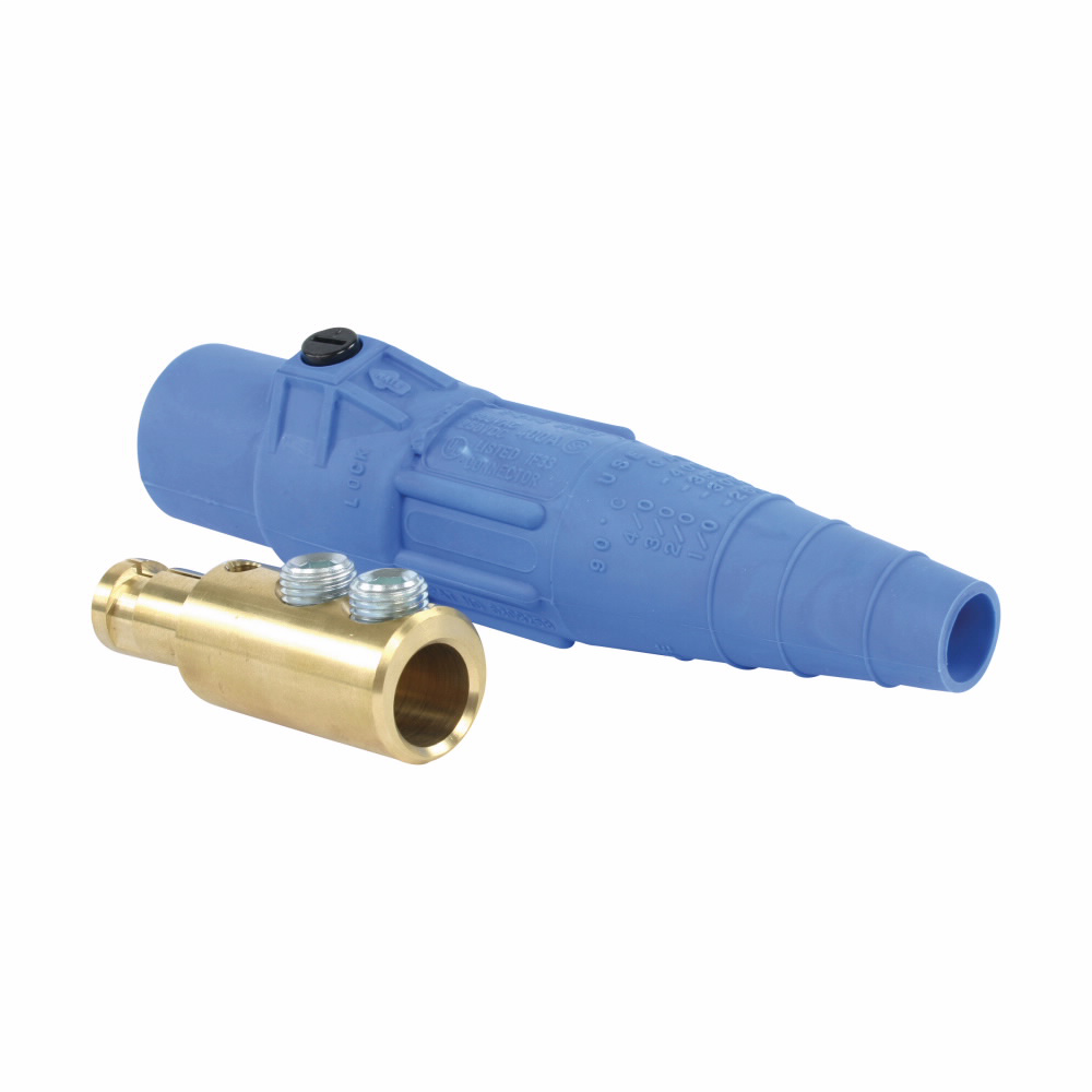 Crouse-Hinds Series E-Z1016-8363 600 VAC/VDC 2/0 to 4/0 AWG Yellow Elastomeric Non-Vulcanized Double Set Screw Male Plug Crouse-Hinds Series E-Z1016-8363 600 VAC/VDC 2/0 to 4/0 AWG Yellow Elastomeric Non-Vulcanized Double Set Screw Male Plug