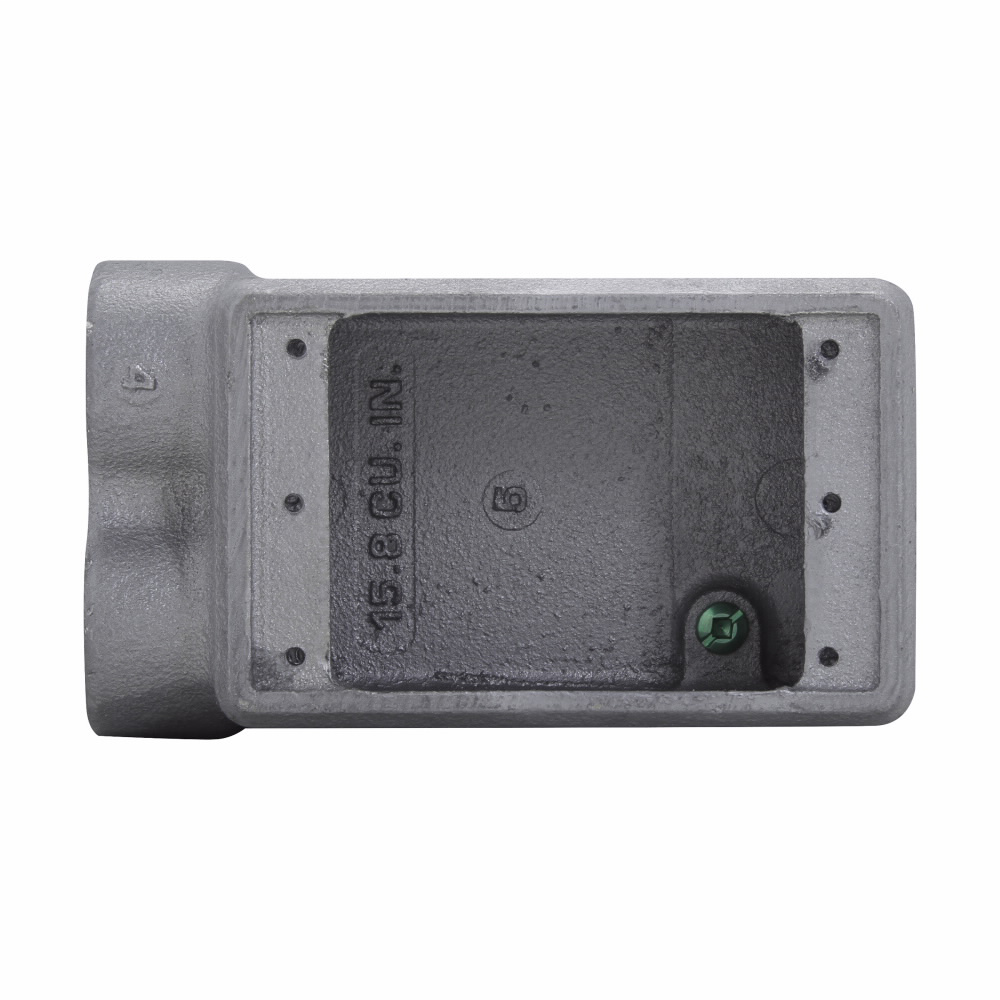 Crouse-Hinds Series FSS3 1 Inch 1-Gang Cast Iron Type FSS Conduit Device Box Crouse-Hinds Series FSS3 1 Inch 1-Gang Cast Iron Type FSS Conduit Device Box