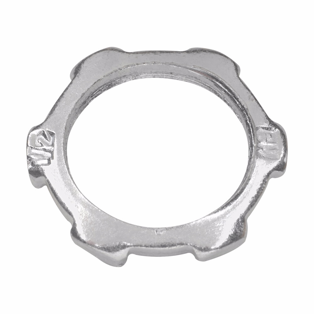 Crouse-Hinds Series 11X 1/2 Inch Aluminum Rigid Conduit Locknut Crouse-Hinds Series 11X 1/2 Inch Aluminum Rigid Conduit Locknut