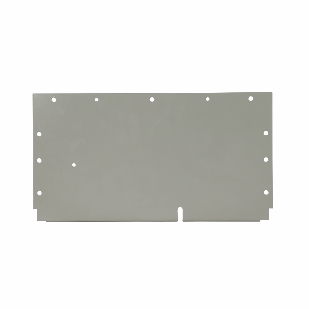 Product image for Cutler-Hammer MM12N1WL meter stack endwall, Without knockouts, Endwall, 125A, 1MM and 3MM Modular Metering Stacks