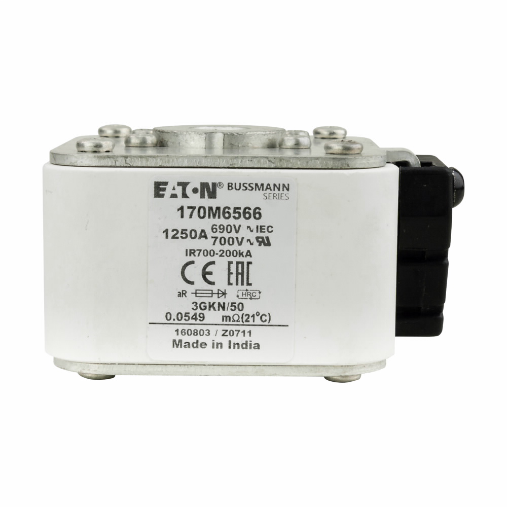 Product image for BUSS 170M6566 FUSE 1250A 690V 3GKN/