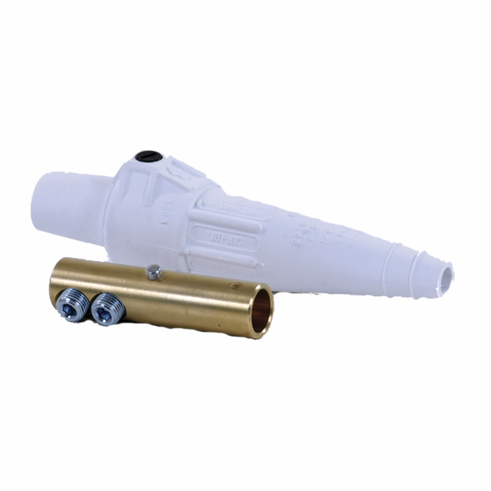 Product image for CRS E-Z1016-8380K WHT FEMALE PLUG