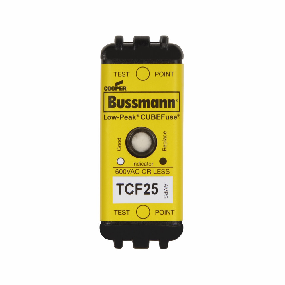 Bussmann Series TCF25 25 Amp Cubefuse Bussmann Series TCF25 25 Amp Cubefuse