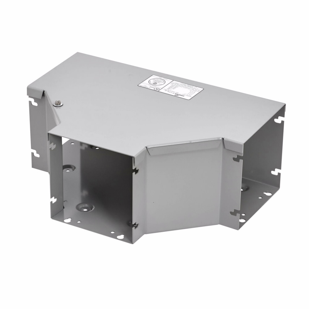 B-Line Series 88-3RHST 17.84 x 8 x 8 Inch Steel NEMA 3R Hinged Cover Wireway Tee B-Line Series 88-3RHST 17.84 x 8 x 8 Inch Steel NEMA 3R Hinged Cover Wireway Tee