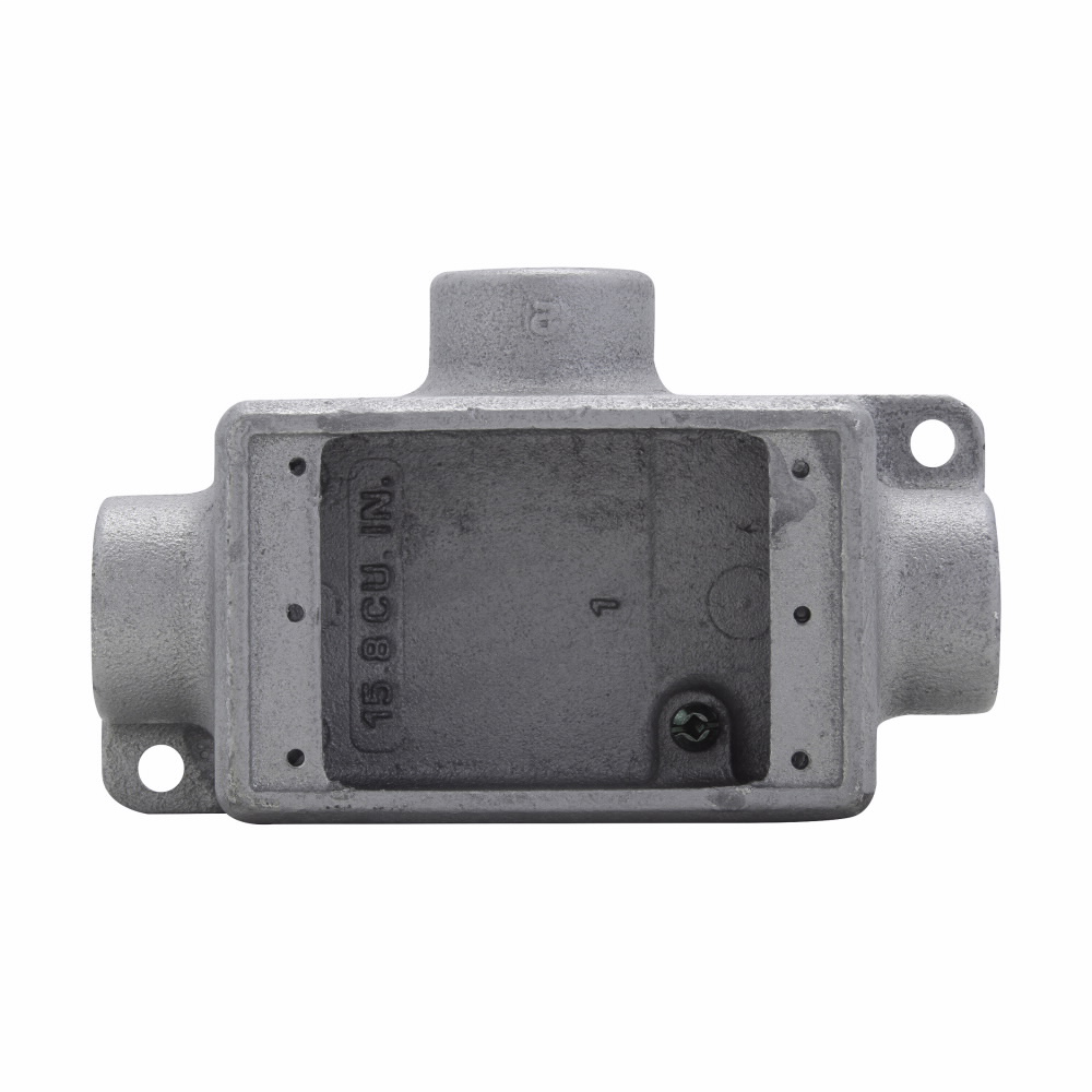 Crouse-Hinds Series FSCT3 1 Inch 1-Gang Iron Alloy Type FST Feed-Through Conduit Device Box Crouse-Hinds Series FSCT3 1 Inch 1-Gang Iron Alloy Type FST Feed-Through Conduit Device Box